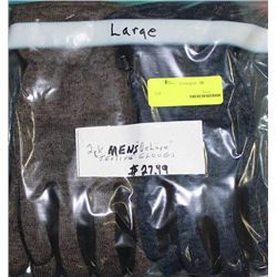 PK OF 2 MENS DELUXE TEXTING GLOVES X5