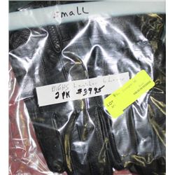 PK OF 2 MENS SIZE SMALL LEATHER GLOVES X2