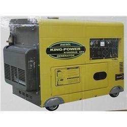NEW KING POWER 10,000LN DIESEL SILENT RUNNING