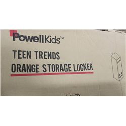 ORANGE STORAGE LOCKER NEW IN BOX