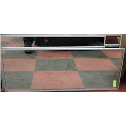 SILVER TONE FRAMED MIRROR X3