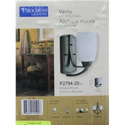 PROGRESS LIGHTING VANITY LIGHT X2
