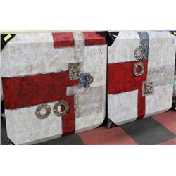 LARGE SHOWHOME CANVAS ART PICTURE X2