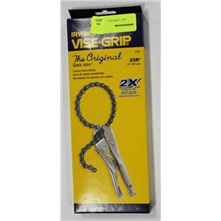 NEW IRWIN CHAIN VISE GRIP