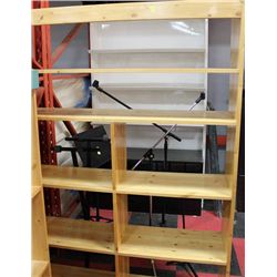 LARGE PINE BOOKSHELF