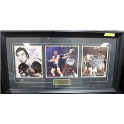 GEORGE CHUVALO VS. MUHAMMAD ALI 8X10 SIGNED