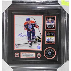 RYAN NUGENT-HOPKINS 8X10 AUTOGRAPHED W/