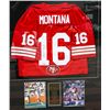 Image 1 : JOE MONTANA SHADOW BOX JERSEY SIGNED W/