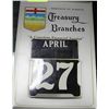 Image 1 : 1960 ALBERTA TREASURY BRANCH CALENDAR