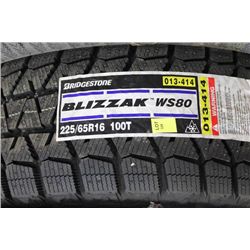 NEW TIRE ON CHOICE: BLIZZAK 225/65R16