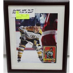 B. ORR 72,73 TOPPS #100 N. MINT HOCKEY CARD