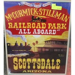 BILL ROMAN SCOTTDALE POSTER (SIGNED)