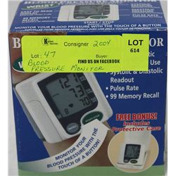 BLOOD PRESSURE MONITOR