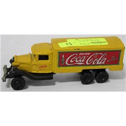 VINTAGE CAST IRON COCA COLA TRUCK