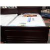 Image 1 : NEW CHERRY WOOD DBL SIZE SLEIGH BEDFRAME
