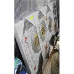 4 PC SHOWHOME ART ON CANVAS PICTURE SET