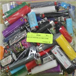 BAG OF LIGHTERS AS THEY COME