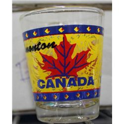 BOX OF 12 CANADA SHOT GLASSES X4