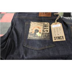 PAIR OF NEW MENS SYNC JEANS  SIZE 40