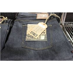 PAIR OF NEW MENS SYNC JEANS  SIZE 38