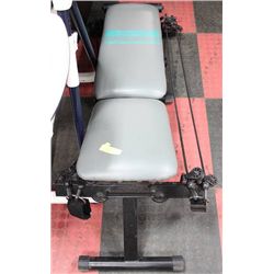 FOLD N TONE ALL-IN-ONE WORKOUT BENCH