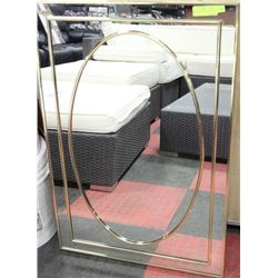 MIRROR W/ BRASS EDGING (2FT X 3FT)