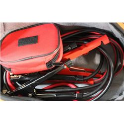 EMERGENCY ROADSIDE KIT W/BOOSTER CABLES ETC