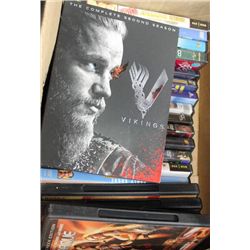 BOX OF DVDS