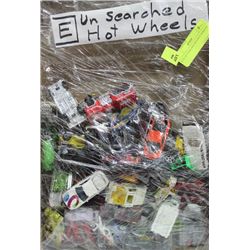 BOX OF UNSEARCHED HOT WHEELS