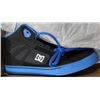 Image 1 : BOY'S DC SPARTAN HIGH SE BLK/BLUE SHOES SZ 7