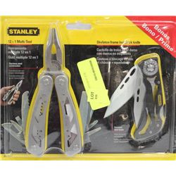STANLEY 12 IN 1 MULTI TOOL W LOCKING KNIFE