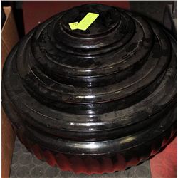 6 PCS DECORATIVE BOWL W/ A PAIR OF COCKTAIL SHAKER