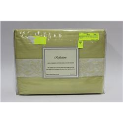 KING SHEET SET 360 THREAD COUNT GREEN