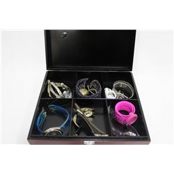 BOX OF ASSORTED WATCHES