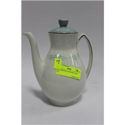 W.H. GRINDLEY SATIN BLUE TEA POT