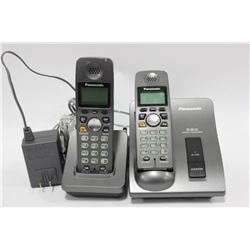 BOX W/ PANASONIC CORDLESS PHONE W/BASE UNIT