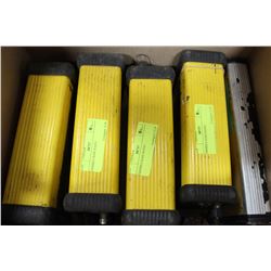 BOX OF TRIMBLE BASE GPS RADIOS