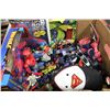 Image 1 : LARGE BOX OF VILLIAN & HERO ACTION FIGURINES