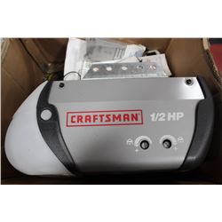CRAFTSMAN 1/2 HORSE POWER GARAGE DOOR OPENER