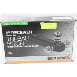 TRI-BALL HITCH WITH 2" RECIEVER