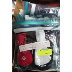 PK OF 2 CHILDRENS SKI MITTS