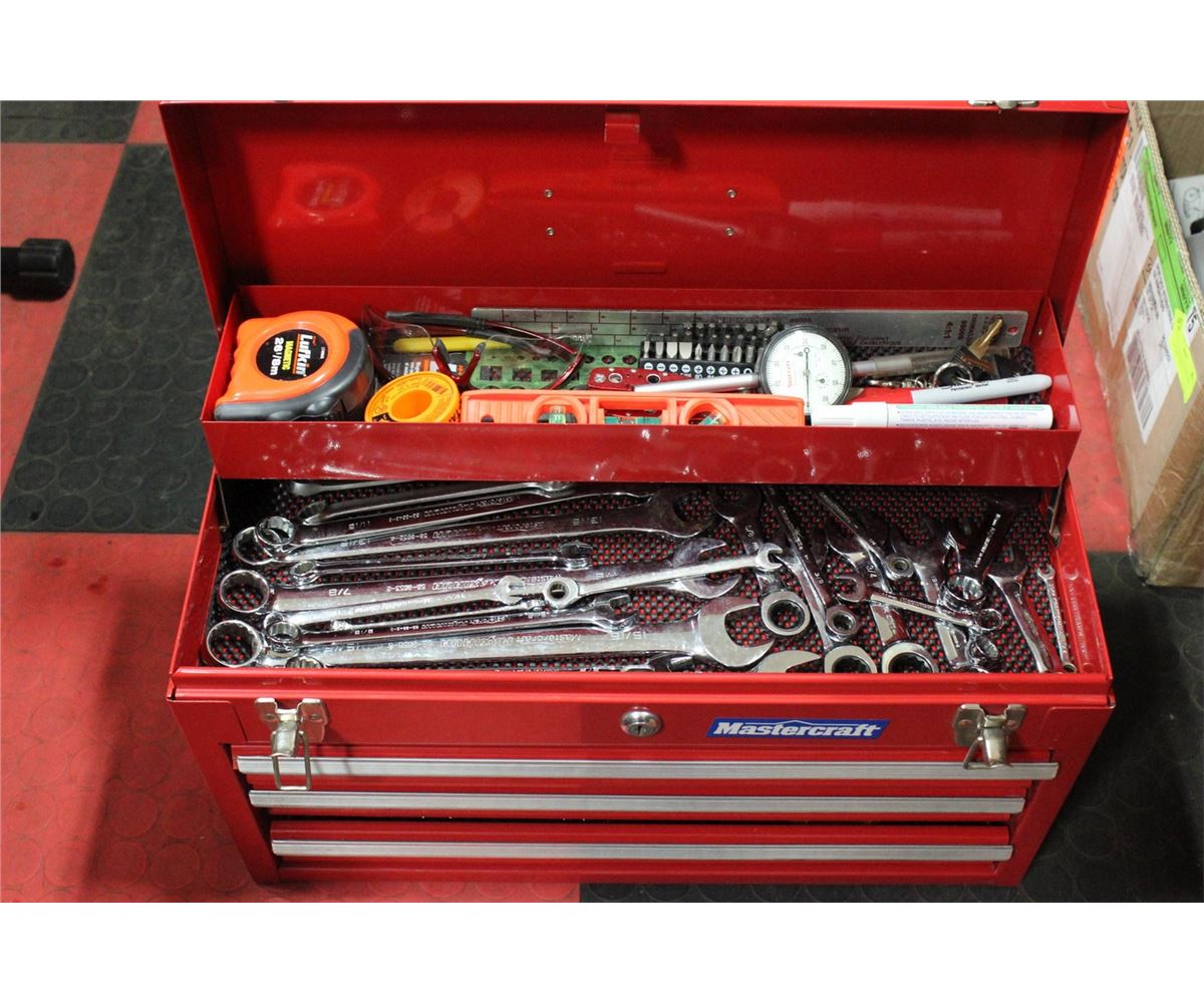 Mastercraft tool box set Clearance