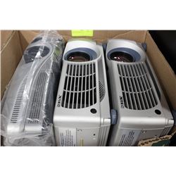 UNTESTED BOX OF 3 PROJECTORS