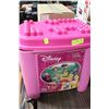 Image 1 : WALT DISNEY PINK BIN OF MEGA BLOCKS