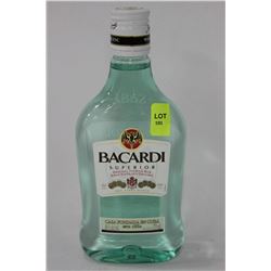 375ML BOTTLE OF BACARDI SUPERIOR RUM 40% X3