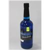 Image 1 : 750ML BOTTLE OF MIDNIGHT BLUE SAMBUCA LIQUEUR