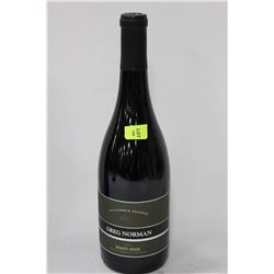 750ML BOTTLE OF 2009 GREG NORMAN RED WINE 13.9%