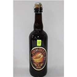 750ML BOTTLE OF MAUDITE 8% STRONG BEER