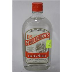 375ML BOTTLE OF DR MCGILLICUDDY'S PEACH LIQUEUR X4