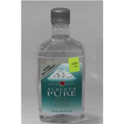 375ML BOTTLE OF ALBERTA PURE VODKA 40% X3